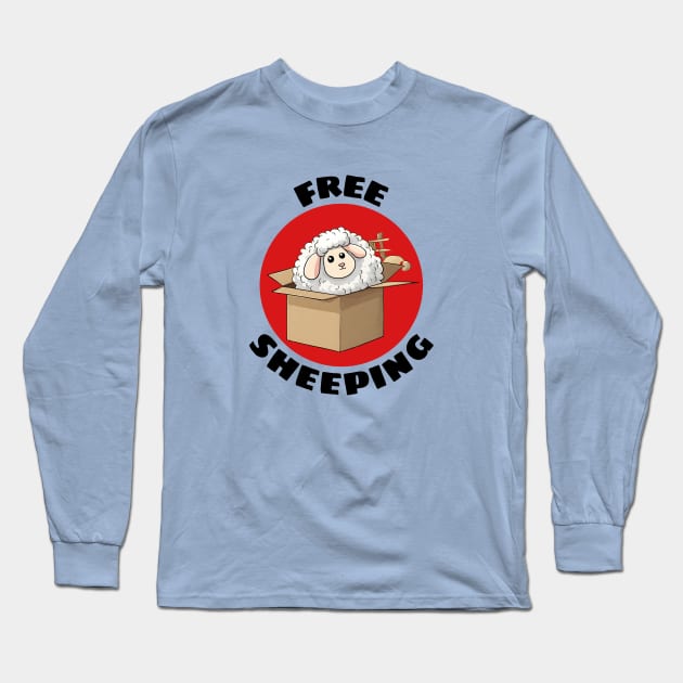 Free Shipping | Sheep Pun Long Sleeve T-Shirt by Allthingspunny